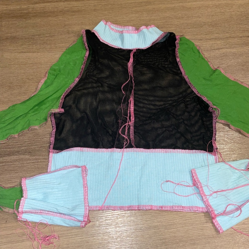 Mesh Crop Top